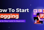 how to start blogging